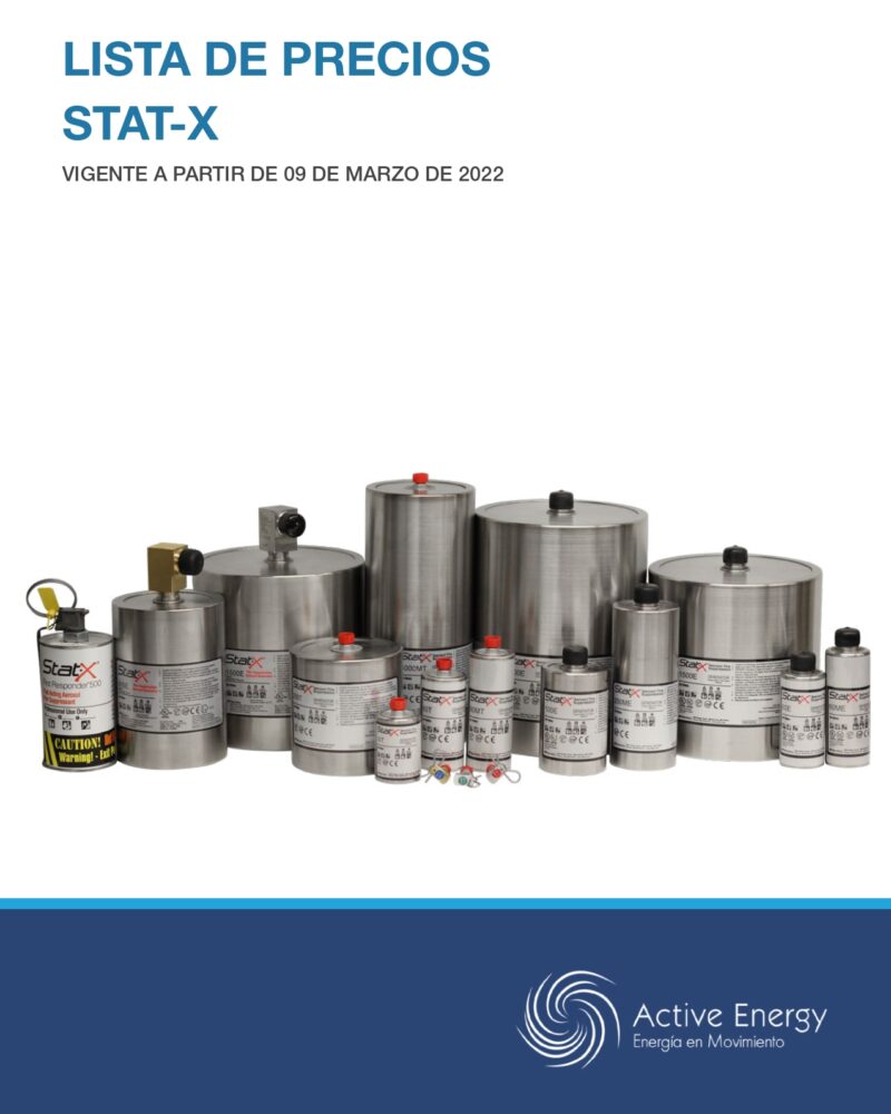 Lista de Precios Active Energy STAT-X